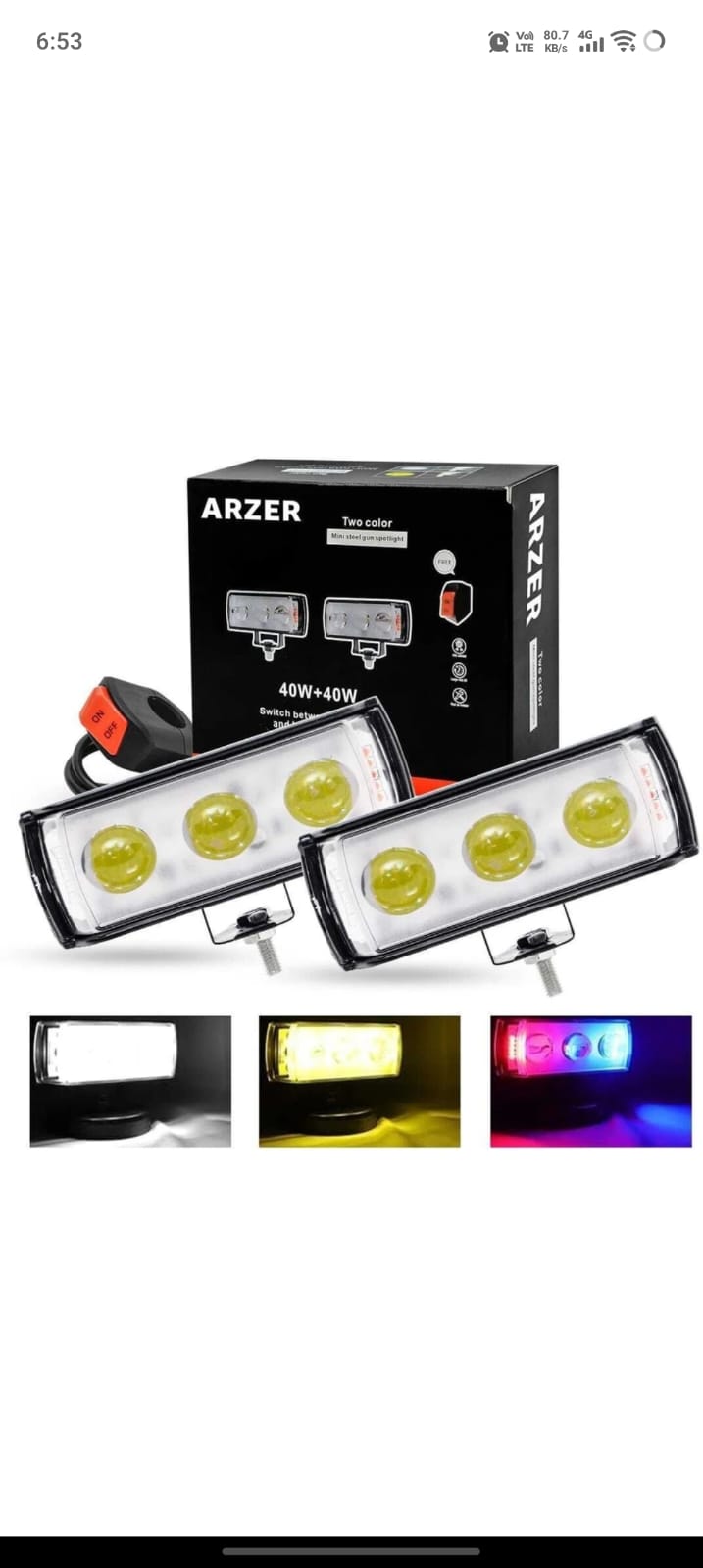 ARZN 40W+40W