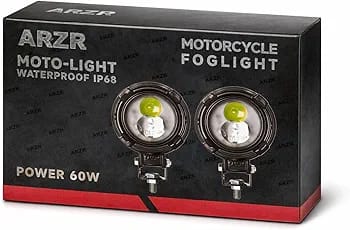 ARZR MOTO-LIGHT WATERPROOF DOUBLE LENS IP68