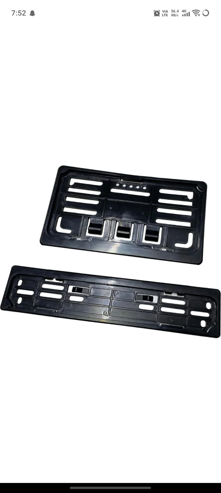 BIKE NUMBER PLATE FRAME
