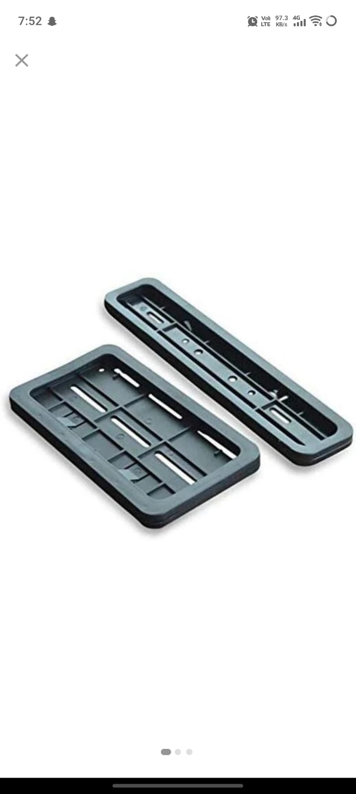 BIKE NUMBER PLATE FRAME