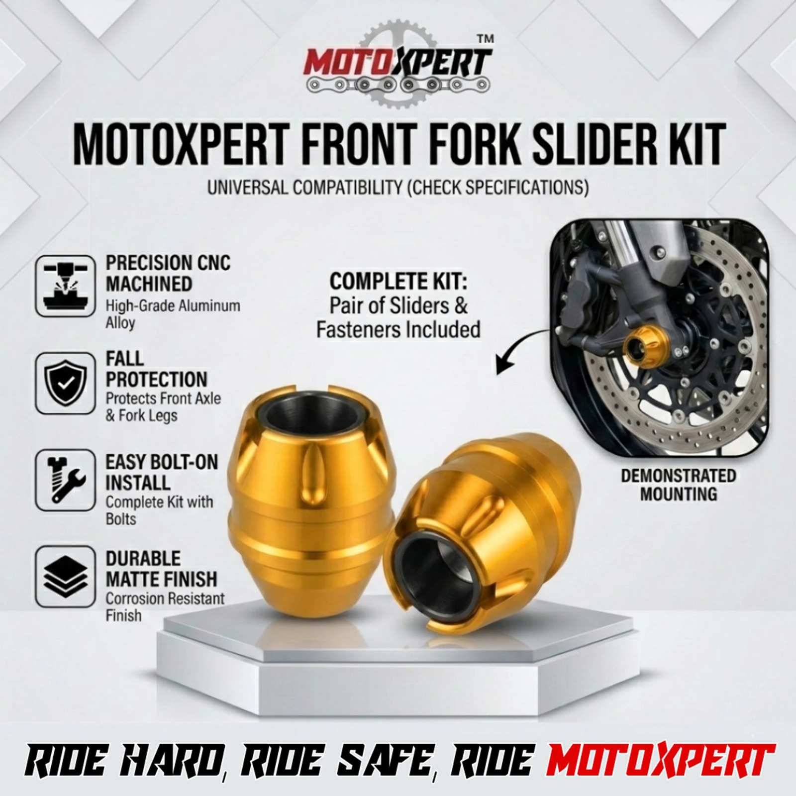 METAL FORK SLIDERS