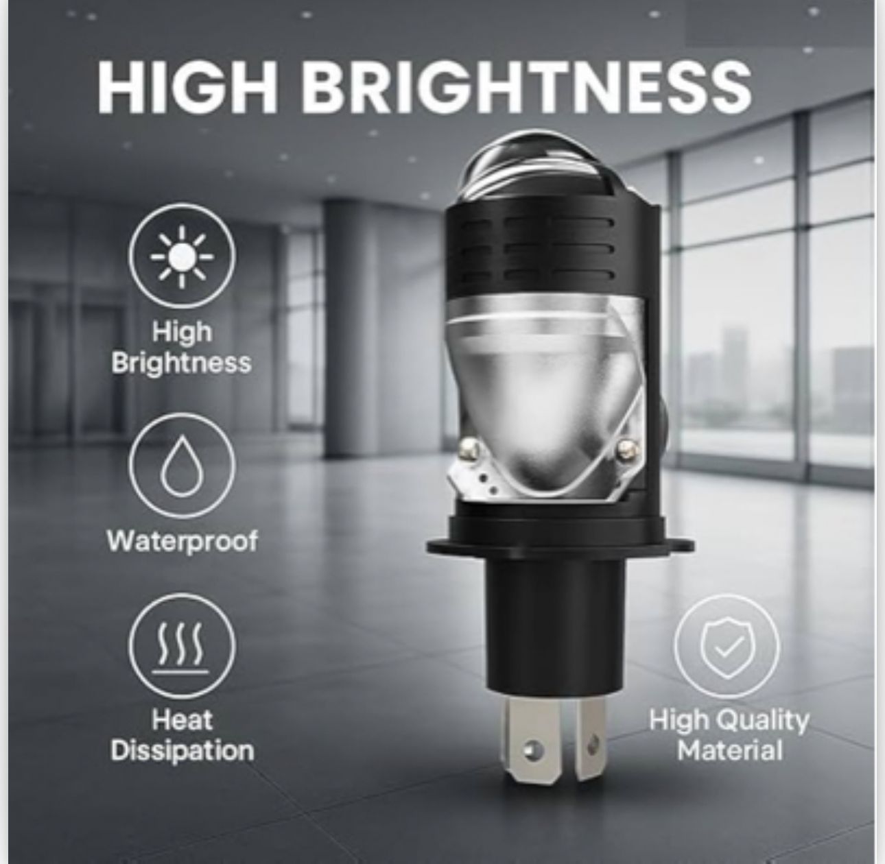 HAXXAL LED TURBO HEAD LIGHT CONVERSION KIT