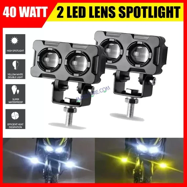 HJG 2 LED Dual Shot - Pack of 2