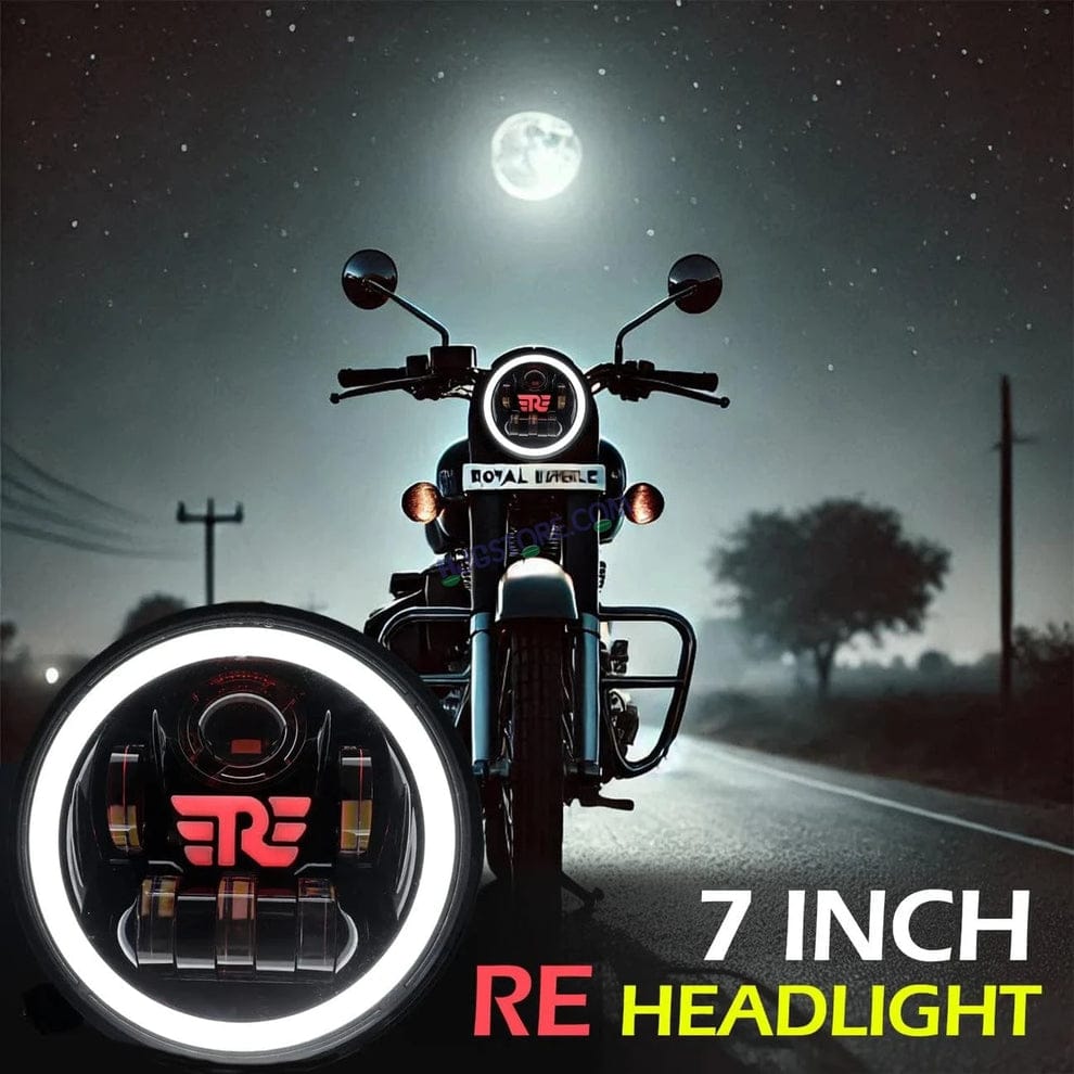 HJG 7 INCH RE LOGO LIGHT