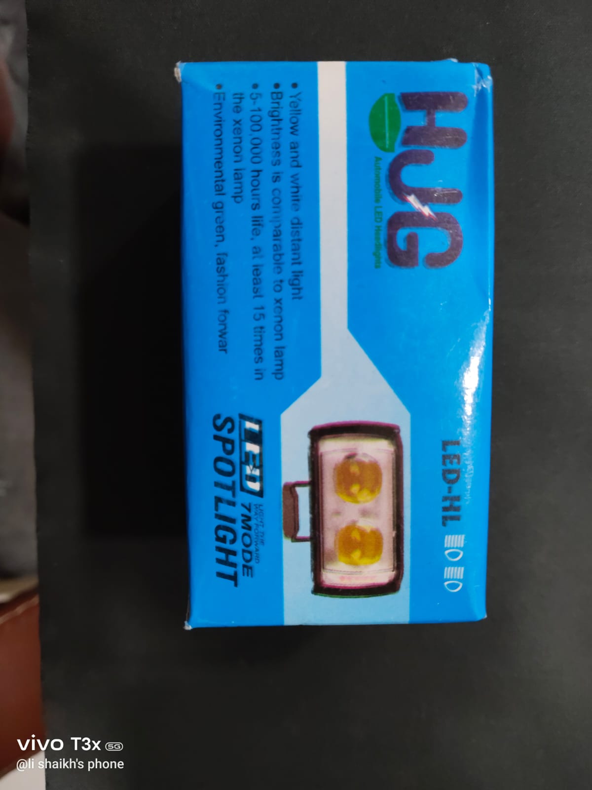 HJG LED Spotlight 7Mode