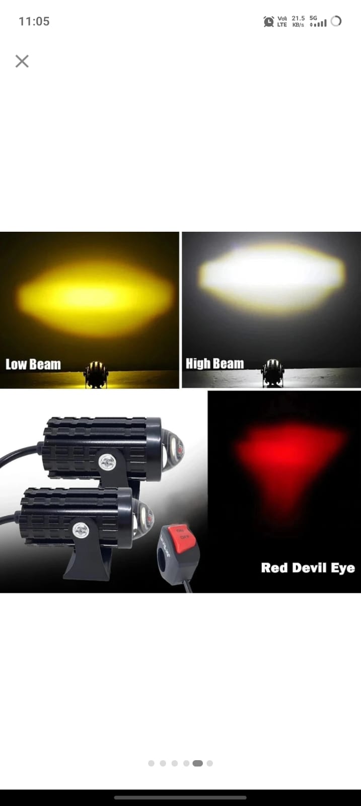 LIUHJG RED DEVIL EYE