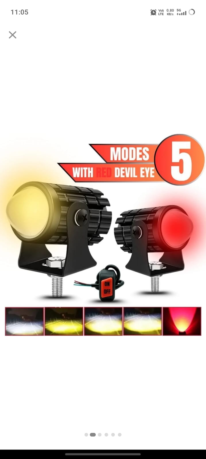 LIUHJG RED DEVIL EYE