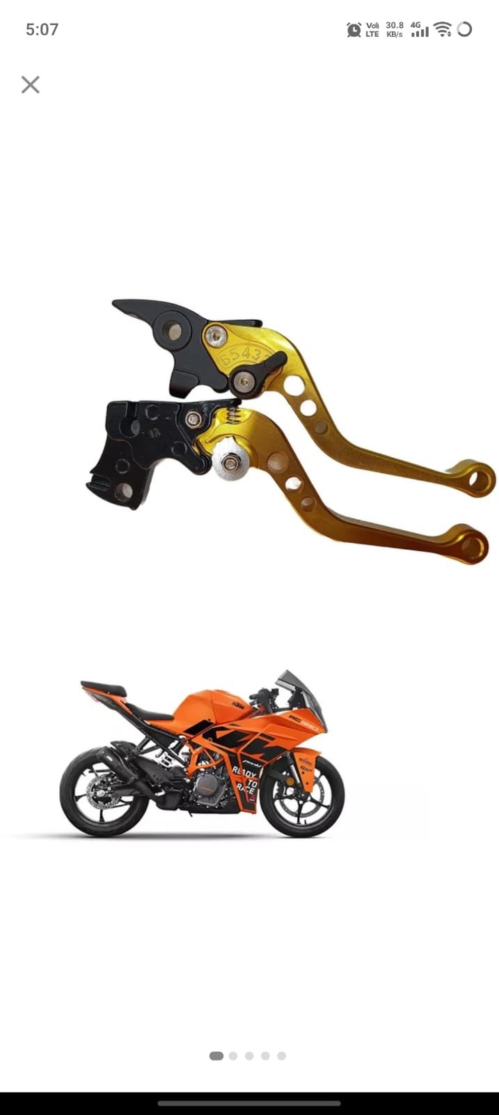 RAYANA BRAKE LEVER STYLISH , R15