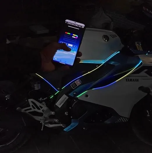 RGB Ambient LED Light Kit for Bike (6 PCS)