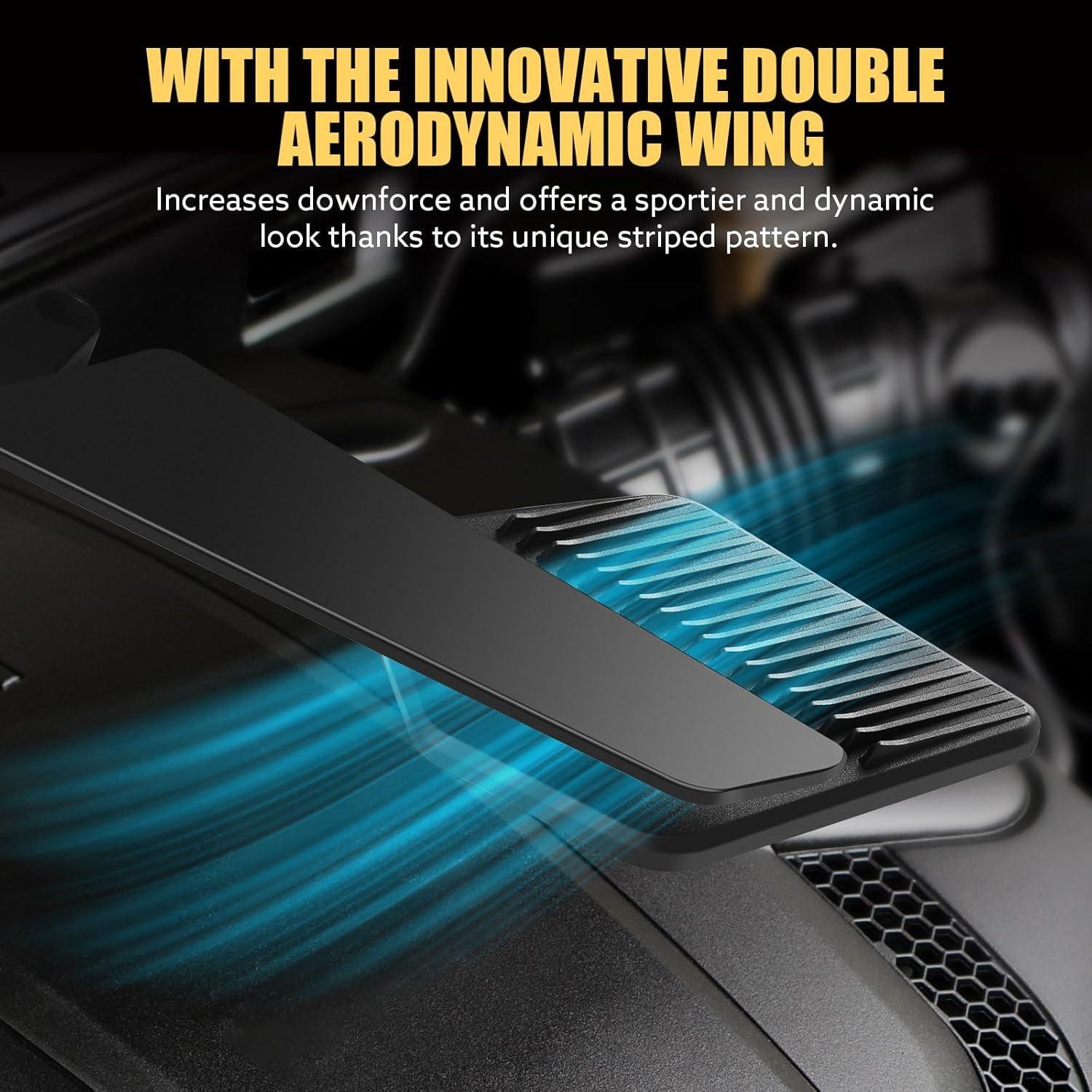 Universal Motorcycle Wing Mirror With Fully Rearview – 180°