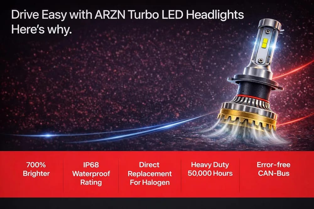 WARZN TURBO LED 80W